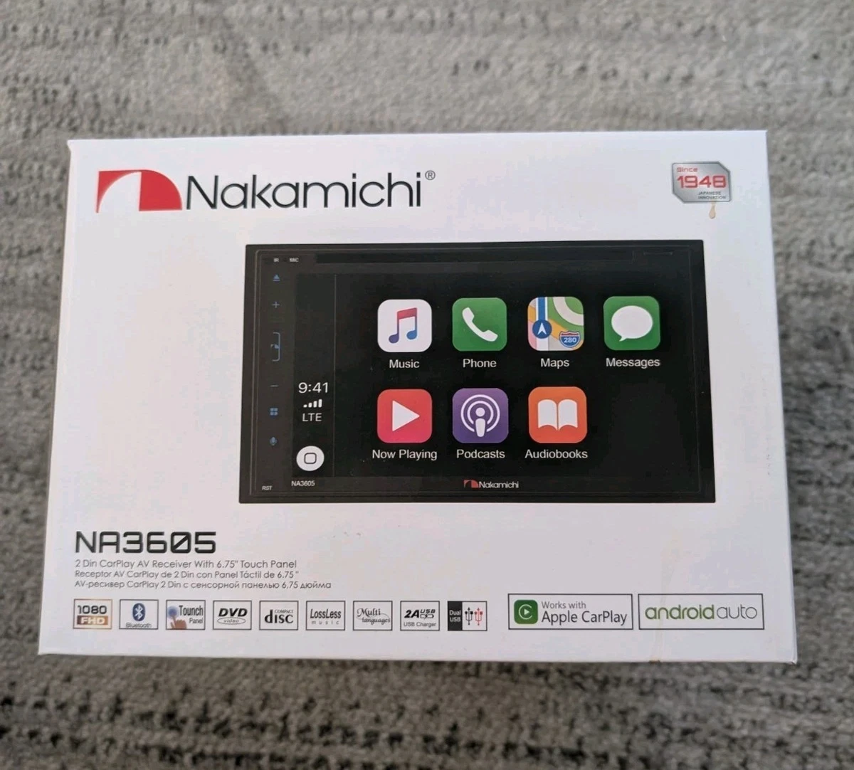Nakamichi 2 DIN Car Audio In-Dash Units for sale - eBay
