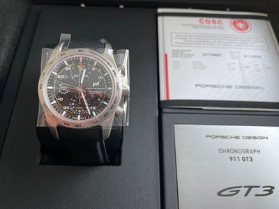 $10,767 Porsche Design watch GT3 flyback chronograph chronotimer COSC NEW