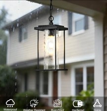 13.8 Inch Outdoor Pendant Light for Porch Exterior light fixture farmhouse Light
