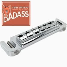 NEW Leo Quan® Badass Wraparound™ Guitar Bridge with SAE Locking Studs - CHROME