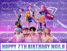 Custom KPop Demon Hunter Edible Cake Topper Decoration