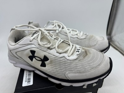 Under Armour Charged Assert 9 Sneaker Mens White Lace Up Running Shoes - 12