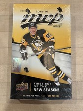 2015-16 15/16 UPPER DECK MVP HOCKEY FACTORY SEALED HOBBY BOX