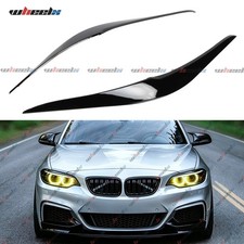 For BMW 2 Series F22 F23 F87 M2 2014-2021 Headlights Eyebrow Cover Trim Eyelid