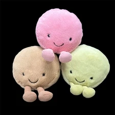Jellycat Macarons Bundle Of Three New With Tags And Dust Bag - Adorable! - 406