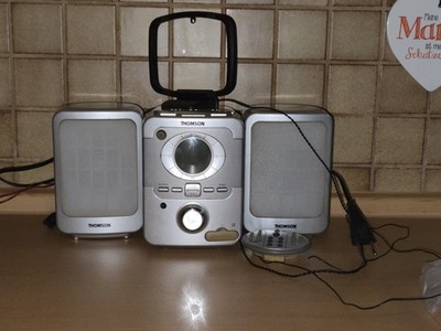 Thomson CS66 Micro Stereo Anlage CD, Radio, AUX, Kopfhöreranschluss Fernbedienun