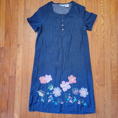 blair denim dresses Blair Denim Dress -Petite