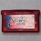 Pokemon Ruby Version GBA Game Boy Advance Authentic Nintendo Red Cartridge
