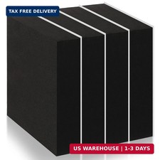 4 Pcs 1" Thick Foam Padding Sheet with Adhesive Backing Closed Cell 4 Inch x 4 I