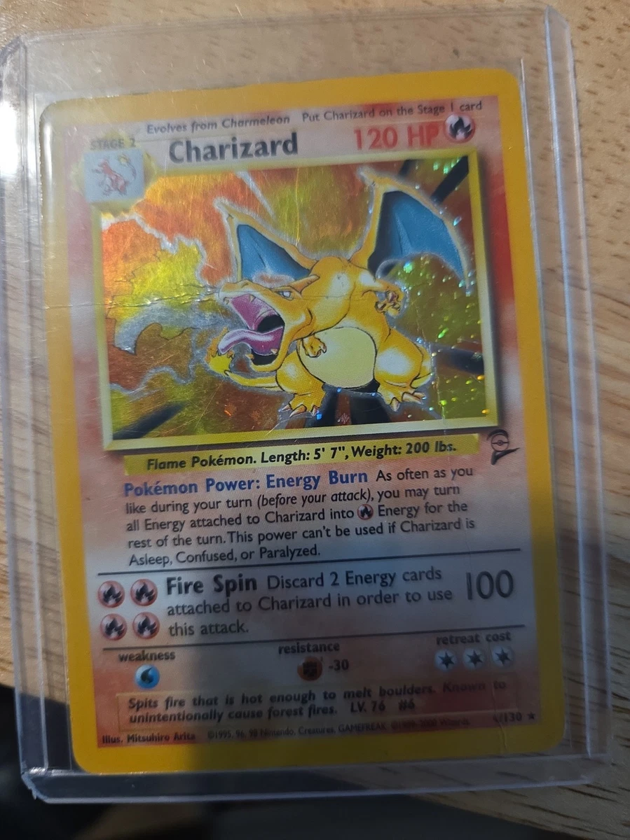 Charizard Pokémon TCG Holo Rare Individual Collectible Card Game