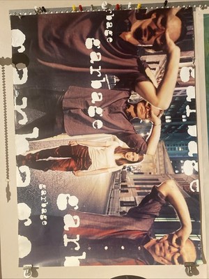 Garbage Orig 1995 Self Titled Debut Promo Poster 26x36 Angelfish Shirley Manson