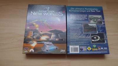 Star Trek New Worlds in Box komplett mit Handbuch Retro PC WIN 95/WIN 98 Version