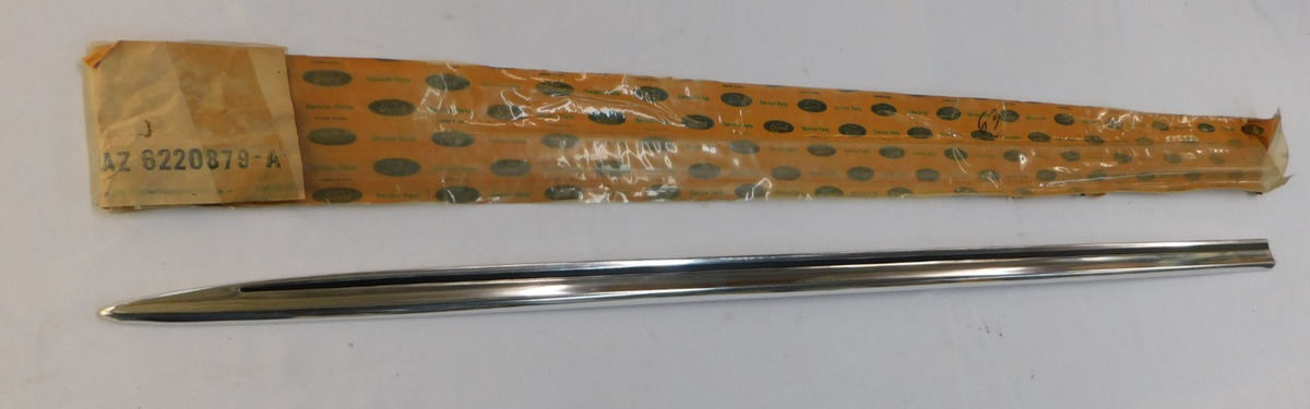 NOS OEM Ford 1963 Galaxie 500 LH Lower Door Moulding Trim XL | eBay