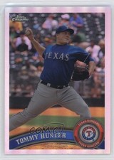 2011 Topps Chrome Refractor Tommy Hunter #31 8d4