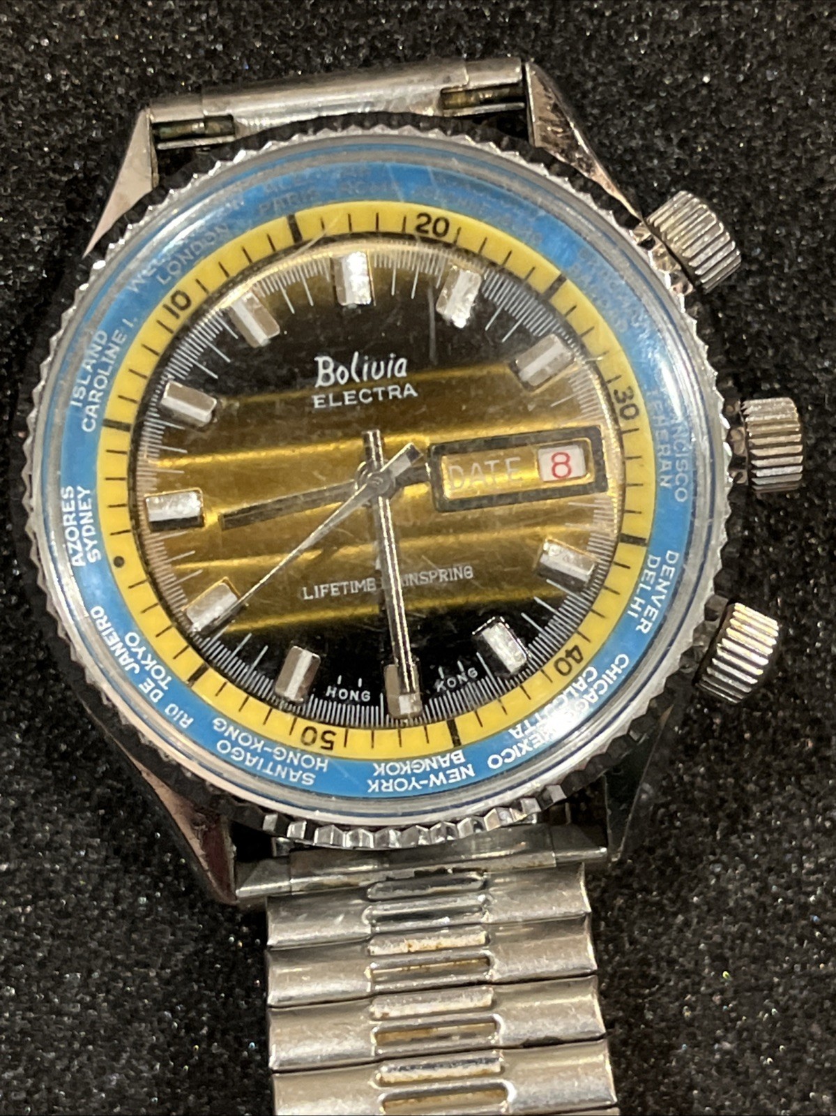 Bolivia Electra Automatic Watch Running Good Afte… - image 2