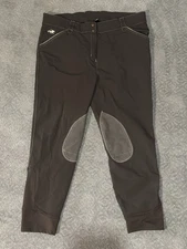 Piper by SmartPak Riding Pants Womens 38R Brown/Tan Equestrian Breeches