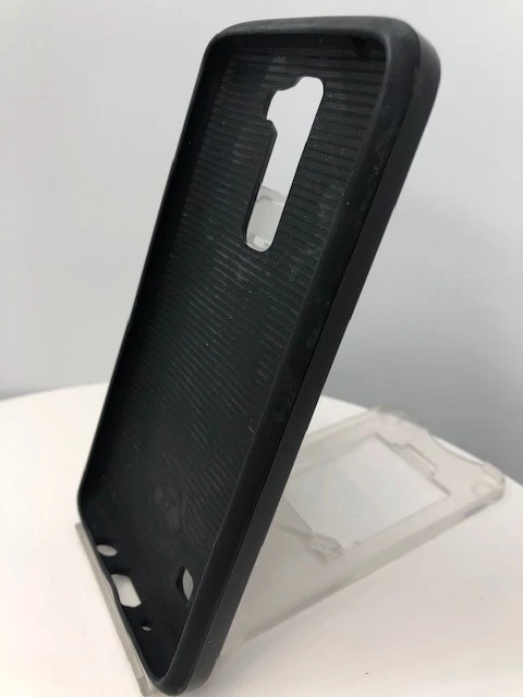 FUNDA HÍBRIDA NEGRA PARA LG K10 (2018) Foto 3 de 3