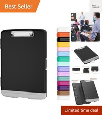 Clipboard with Storage, 8.5 x 11 Organization Box with Pen Holder and A4 Lega...