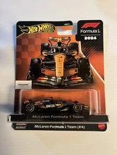 Hot Wheels Premium NEW 2025 Formula 1 Team KICK Sauber F1 (#4) McLaren MS Chrome