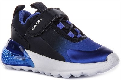 Geox J Ciberdron Mono Strap Mens Sneakers In Navy Blue US 8 - 11