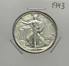 1943 Walking Liberty Half Dollar, 90% Silver, Very Nice! 🔥