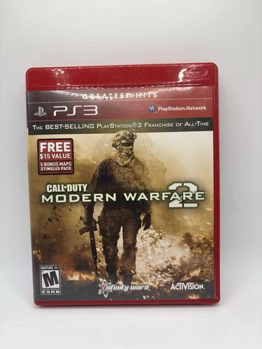 PS3 Call of Duty: Modern Warfare 2  (Sony PlayStation 3, 2009) PS3 Complete CIB