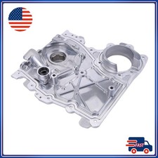 Engine Timing Chain Cover w/ Oil Pump For Chevy Colorado GMC 2004-07 Rainier CXL