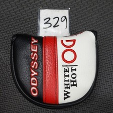 Odyssey Golf White HOT OG mid mallet putter head cover fast ship 250714 Magnetic