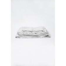 AS 4-Piece Pewter Bamboo Flex Head Queen Hypoallergenic Sheet Set