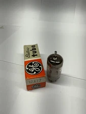 12AT7 General Electric Vacuum Tube Tested Good w/ Original Box
