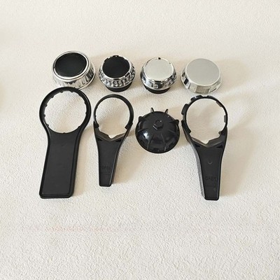 Ultra-Durable Plastic Wrench Tool Compatible with Mercedes-Benz Wheel Hub Cover