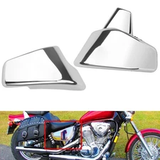 Chrome Battery Side Fairing Cover For Honda Shadow VLX 600 VT600CD Deluxe 99-07