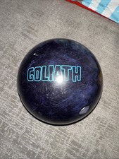 Brunswick Goliath BVP 16LB FOUR HOLE bowling Ball.