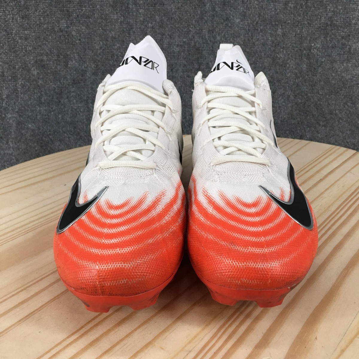 Nike Alpha Zoom Elite Football Cleats Orange White Flywire 603350-181 Men sz14 Amazon.com | Nike Men main image 4