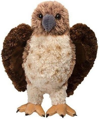 Orion 9'' Red Tail Hawk Douglas Bird Stuffed Animal Plush Cuddle Toy Prey Hunter