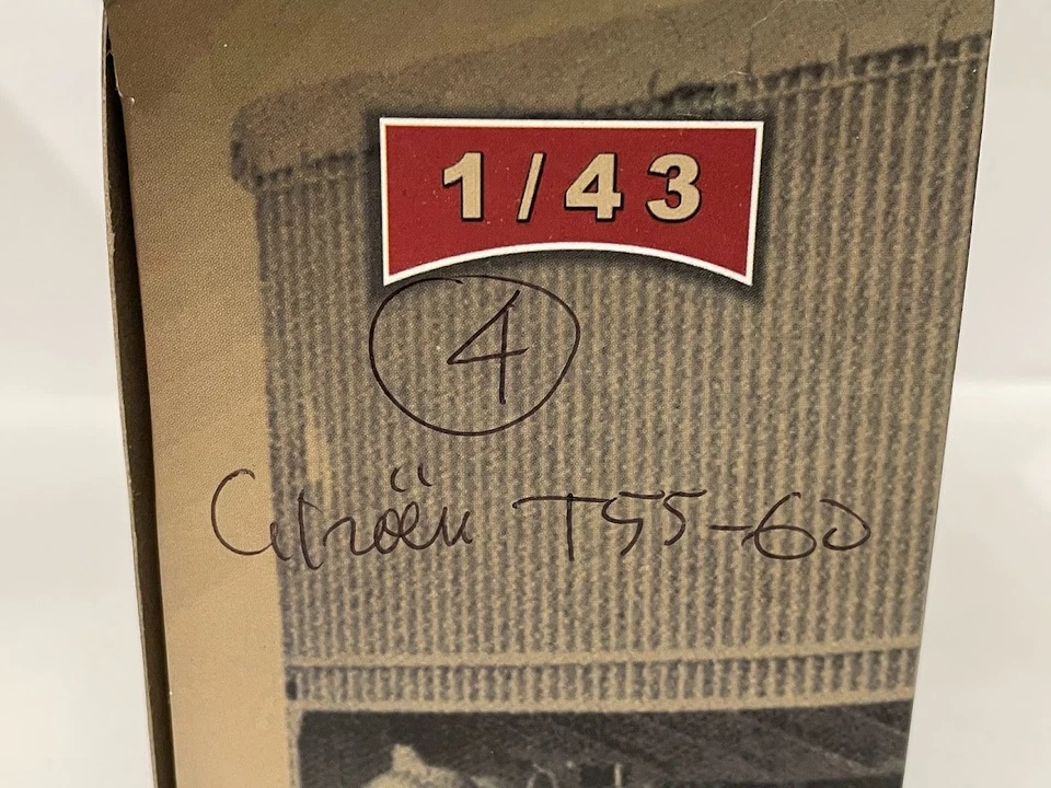 Citroen T55-60 1964 transporte de animales CAMION Truck 1:43 Ixo Altaya Diecast - Imagen 3 de 3