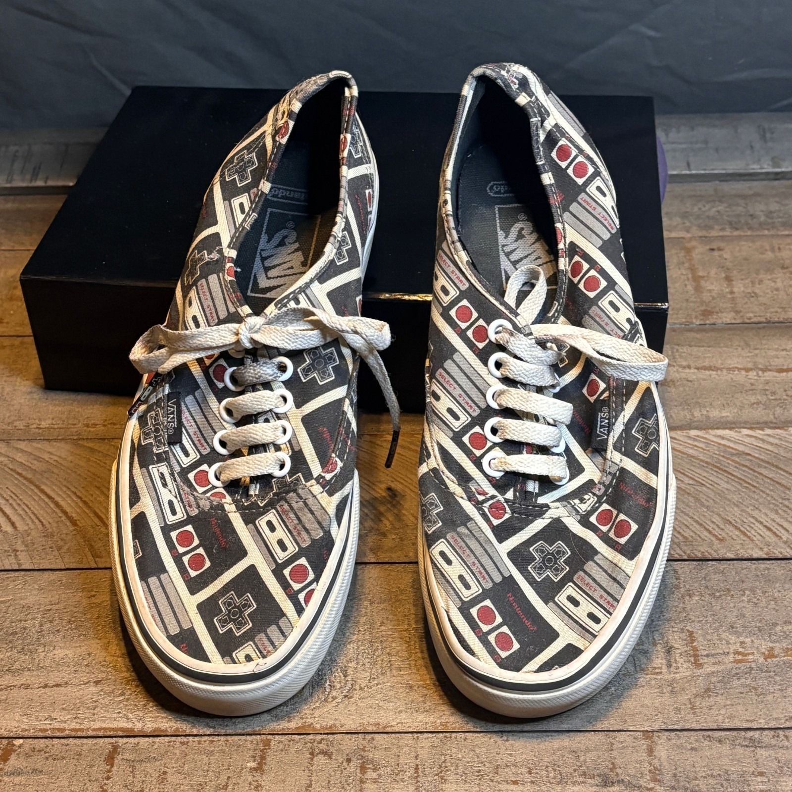 VANS Authentic Nintendo Controller Colab Sneakers… - image 3