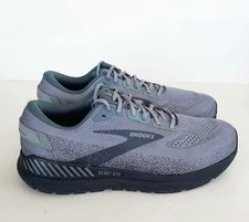 Brooks Mens (15 WIDE 2E) Beast GTS 24 Gray Cushioned Running Shoes MINT CONDT