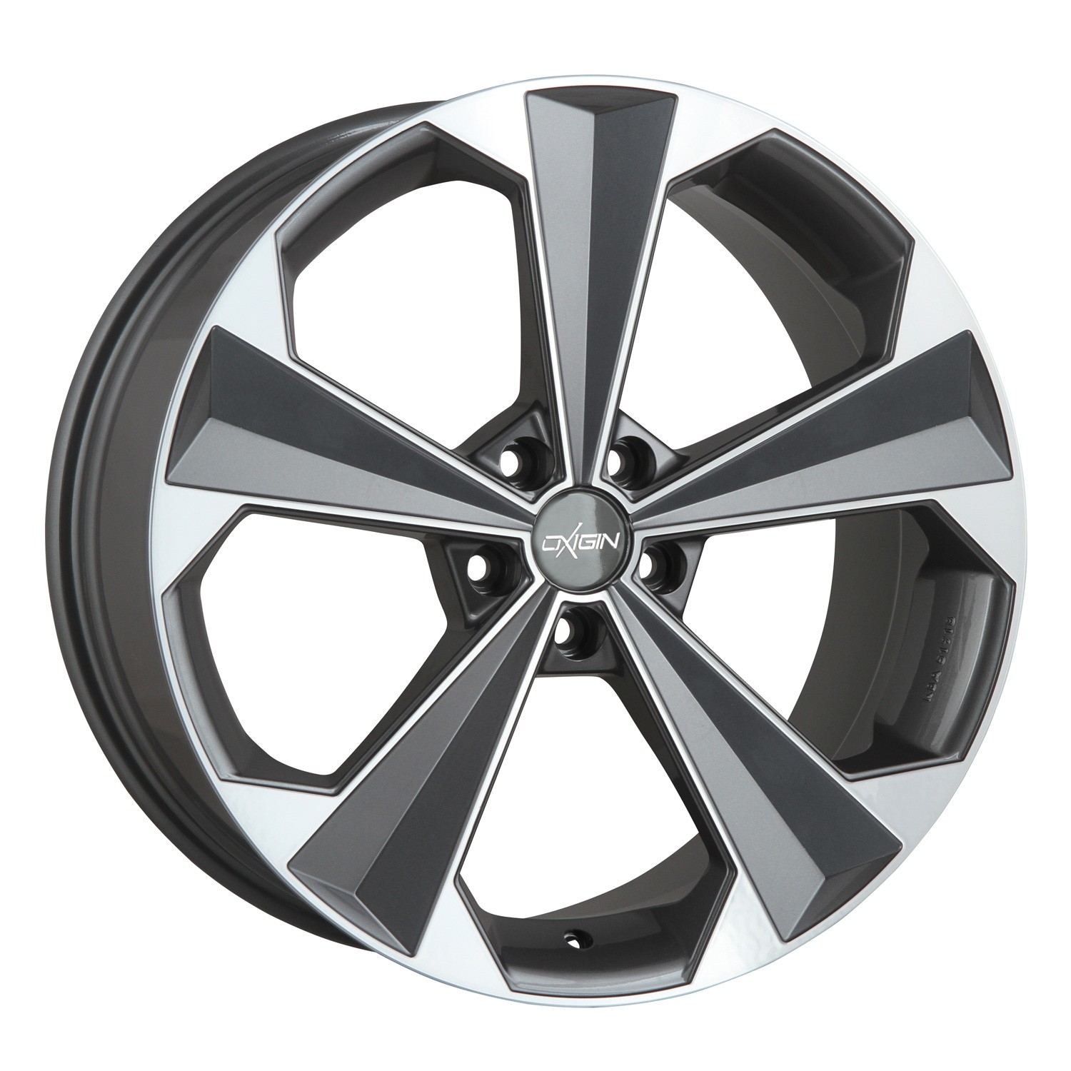 Oxigin Wheels 22 OXRS 8.5x19 ET43 5x112 TITANP for Seat Altea Ateca Leon Toledo