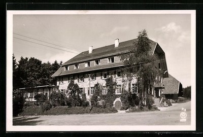 Ansichtskarte Rothaus /Schwarzwald, Das Kurhaus bei Schönwetter 