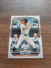 2023 Bowman 1st Maui Ahuna #BD-163 Giants