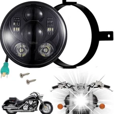 Eagle Lights Generation III LED Headlight For Honda VTX 1300 and 1800 - Includes