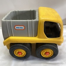 Little Tikes Yellow Truck 6690-01 Medium Plastic Made in USA