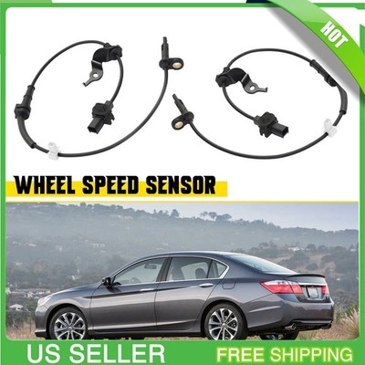 A Pair Front Left Right Side ABS Wheel Speed Sensor For 2013-2017 Honda Accord