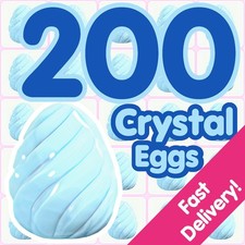 200 Crystal Eggs   US Seller   Adopt From Me Today 