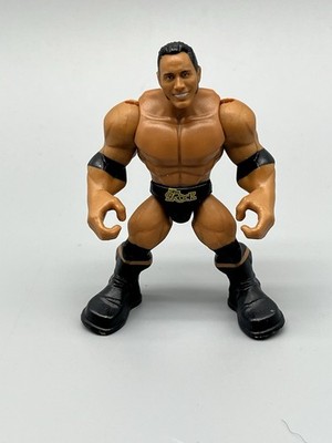 WWE Mattel Knuckle Crunchers The Rock Wrestling Figure Final Boss