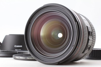 W/ Hood [MINT] Canon EF 24-70mm f/4 L IS USM Zoom Lens for EOS From JAPAN