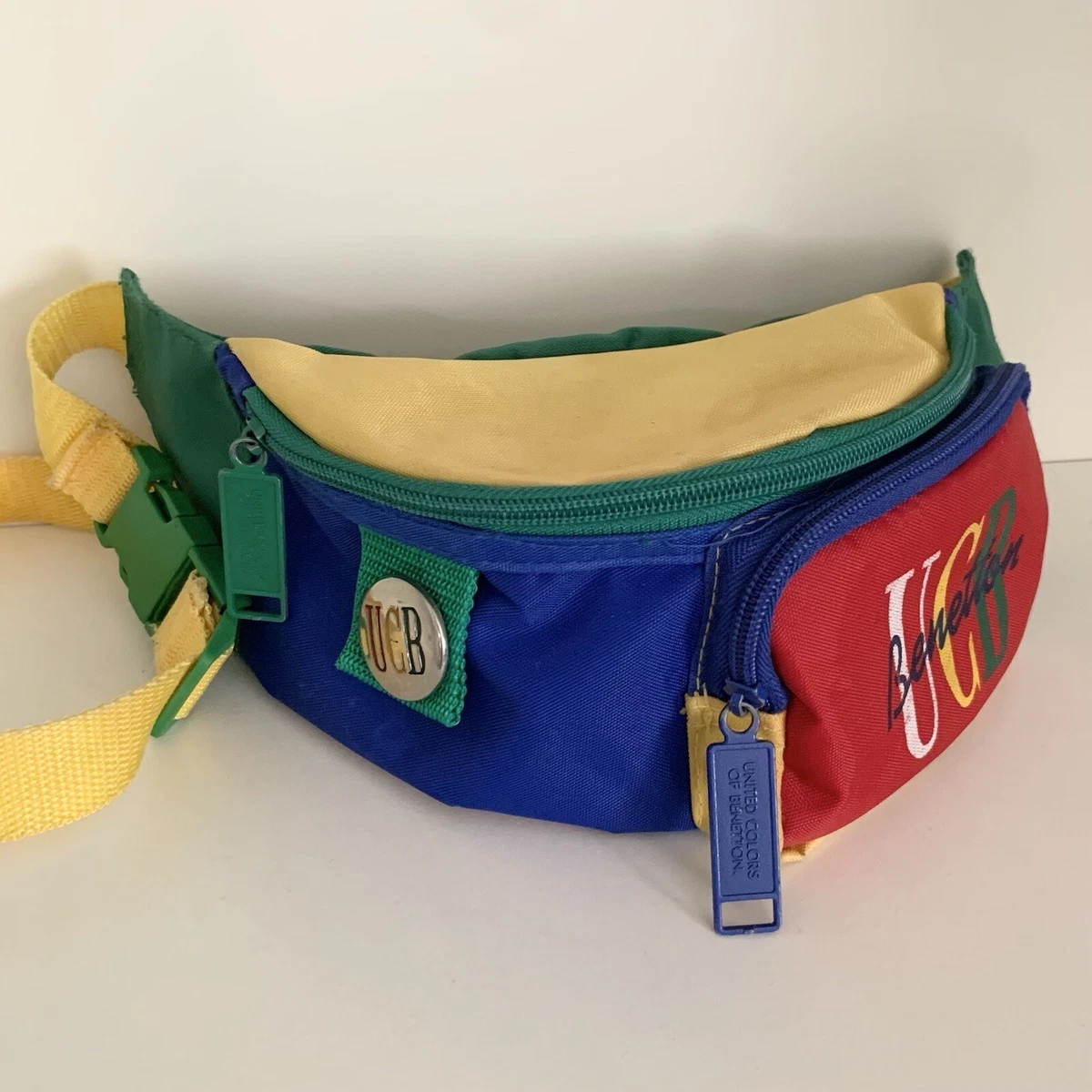 Vintage 90s United Of Benetton Fanny Pack eBay