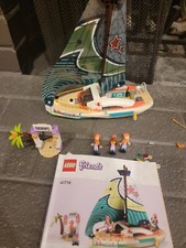 LEGO Friends Stephanies Sailing Adventure 41716 Set Discontinued 100% Complete 