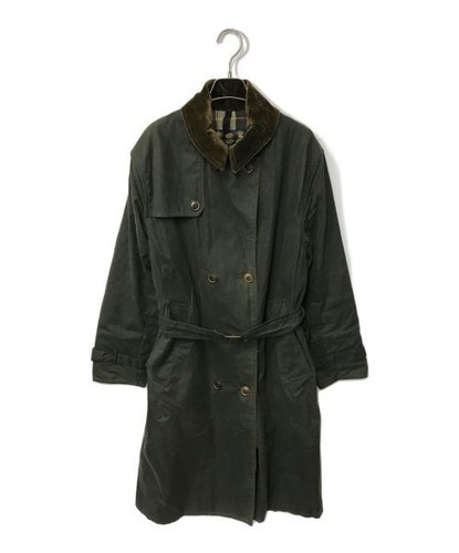 Mint 80s Barbour trench coat c38 デッド